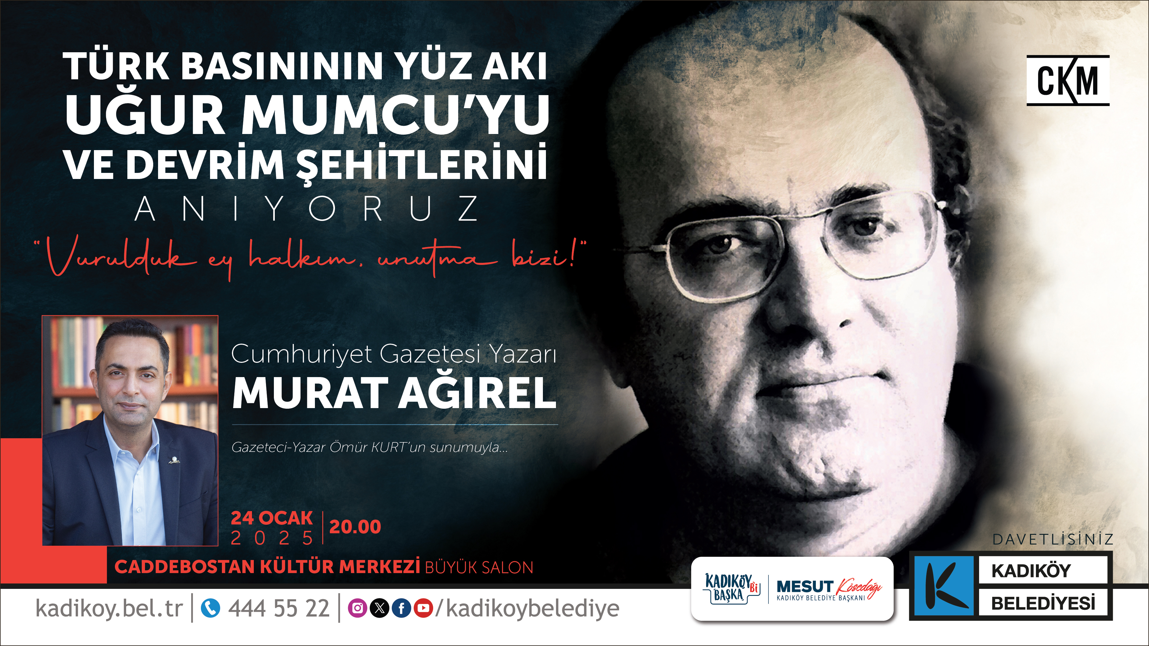 Uğur Mumcu Kadıköy’de anılacak